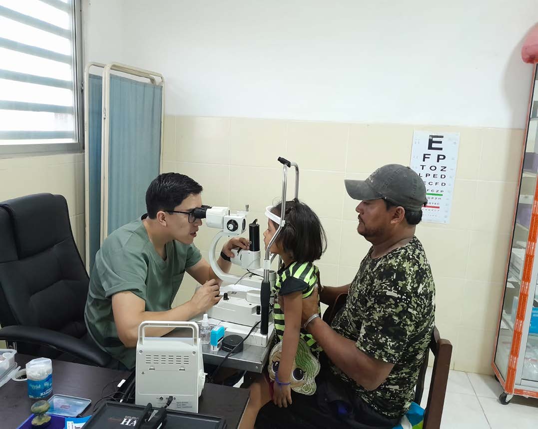 Más de 1.200 personas atendidas en seis meses en la Clínica de Fundación Visión en Santa Cruz